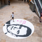 A giant Sir Kevin Sinfield now looks up from the floor at Trinity Leeds
