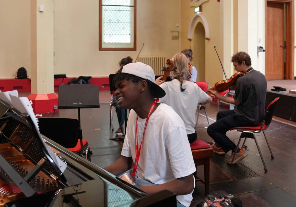 Sound and Music’s week-long In the Making residential programme,