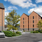 Computer-generated image showing how part of the housing development proposed for the former Kingsdale Court site in Seacroft