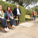 Buddy benches near Roman Road and Cambridge Road