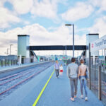 Thorpe Park Rail Station plans