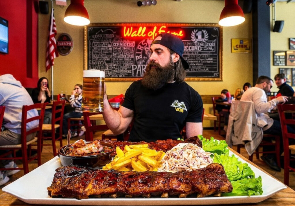 competitive eater Adam Moran