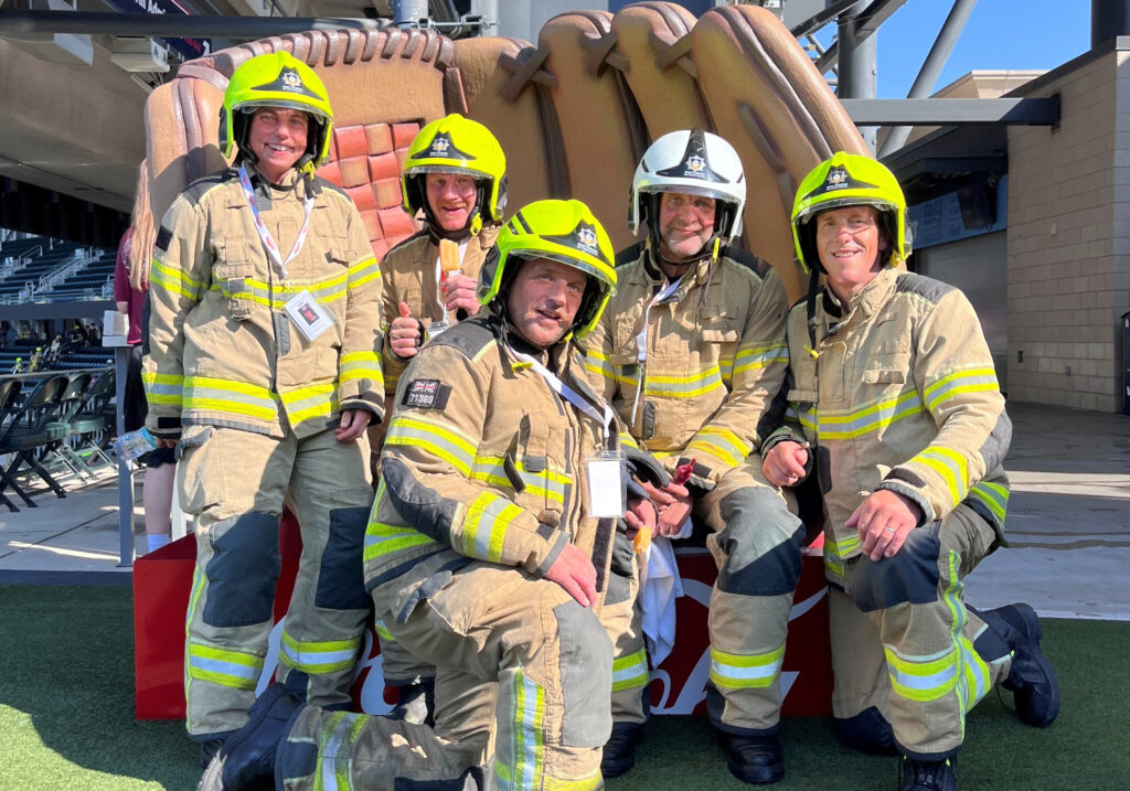 Spencer Priestley, Luke Garnett, Zoe Ricketts, Kev Sutcliffe and Matty Birch