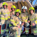 Spencer Priestley, Luke Garnett, Zoe Ricketts, Kev Sutcliffe and Matty Birch