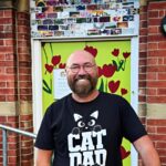 Rob Wilson outside the new home for Angels of Freedom