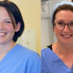 Dr Louise Savic (left) and Dr Caroline Thomas